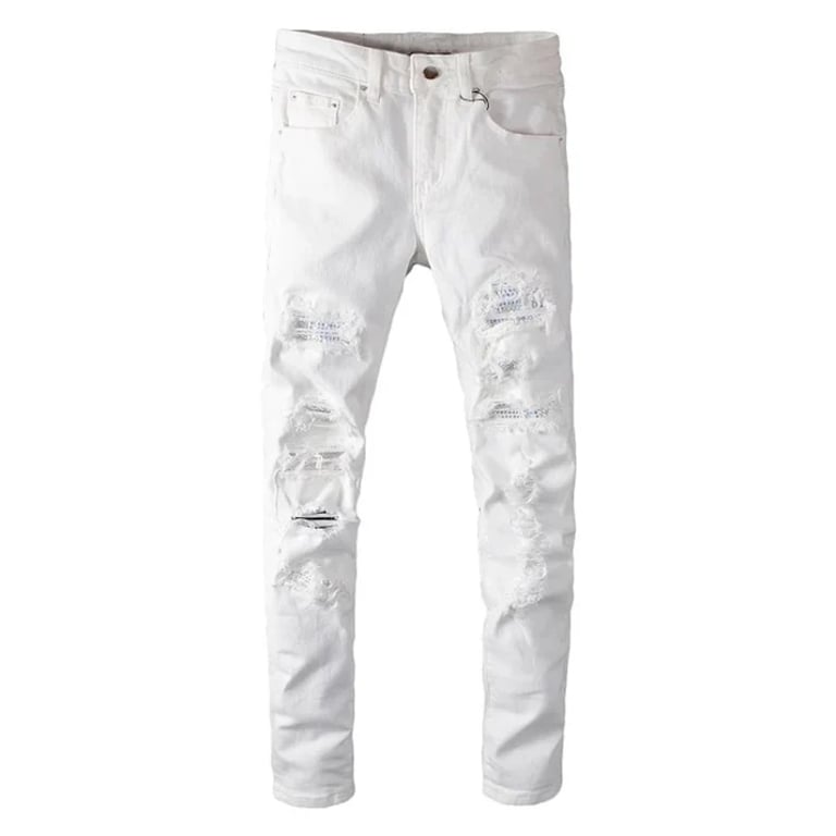 Sauberer weißer Denim