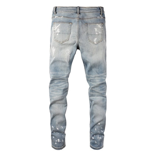 Rhinestone Denim