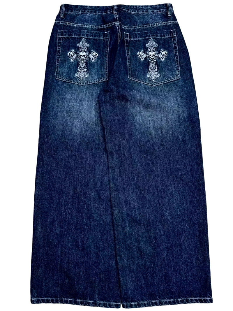 Cross Baggy Denim