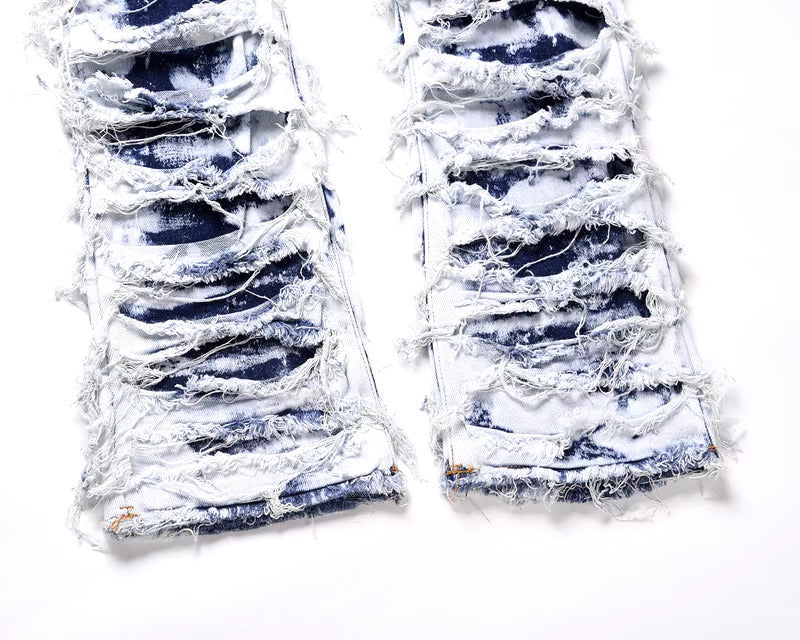 Azure Distressed Denim