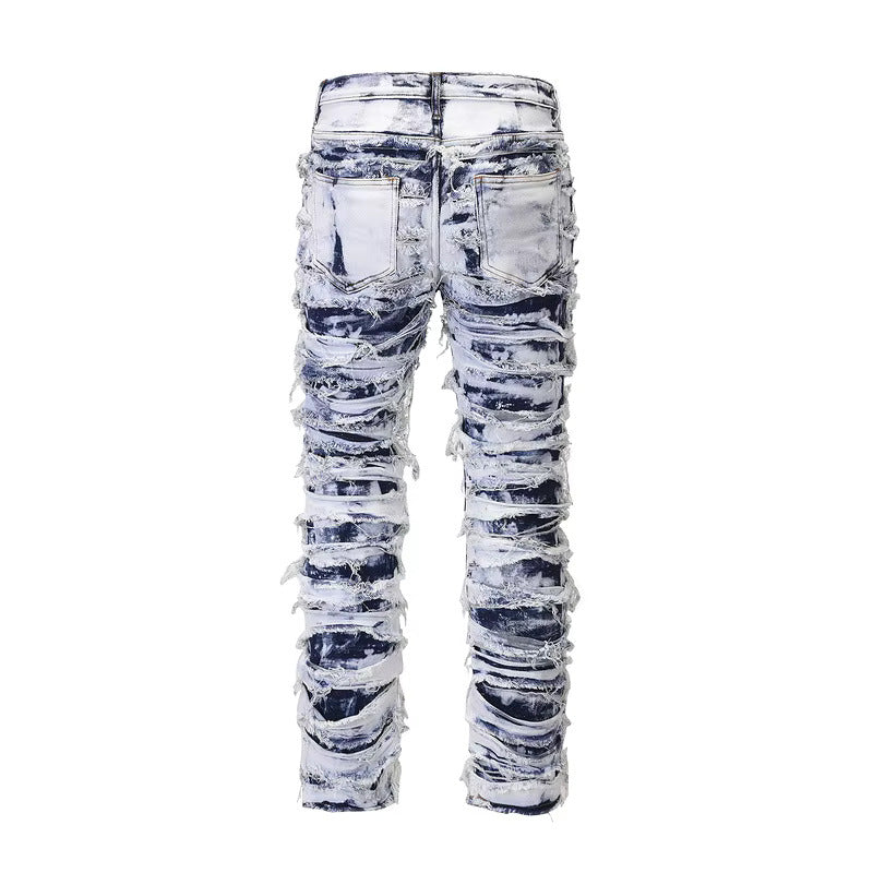 Azure Distressed Denim
