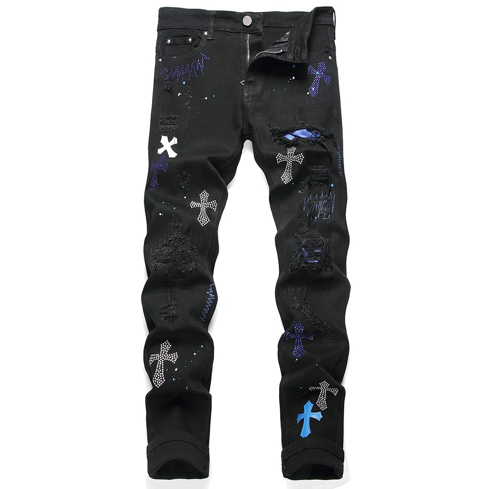 Noir Cross Denim