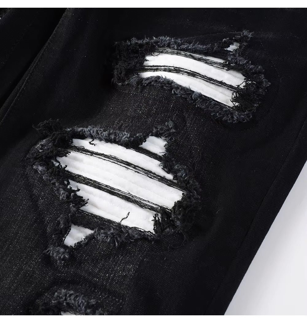 White Patch Denim