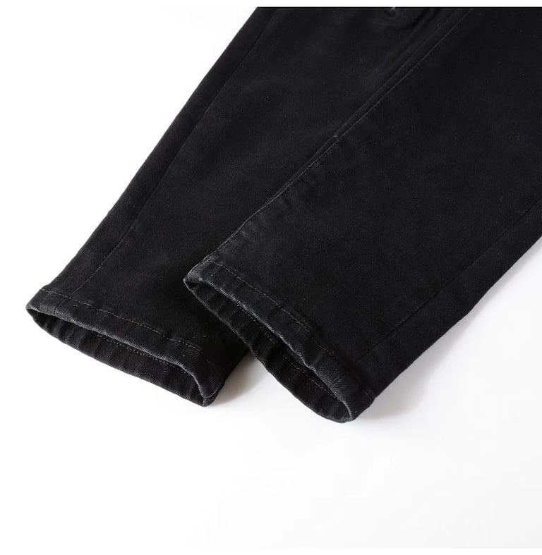 Noir Ripped Denim