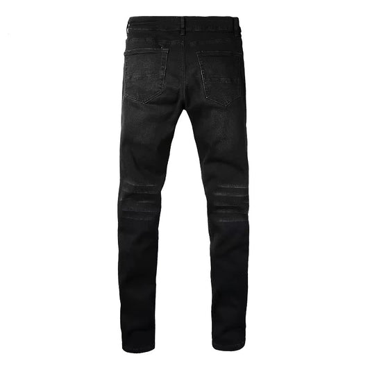 Noir Ripped Denim