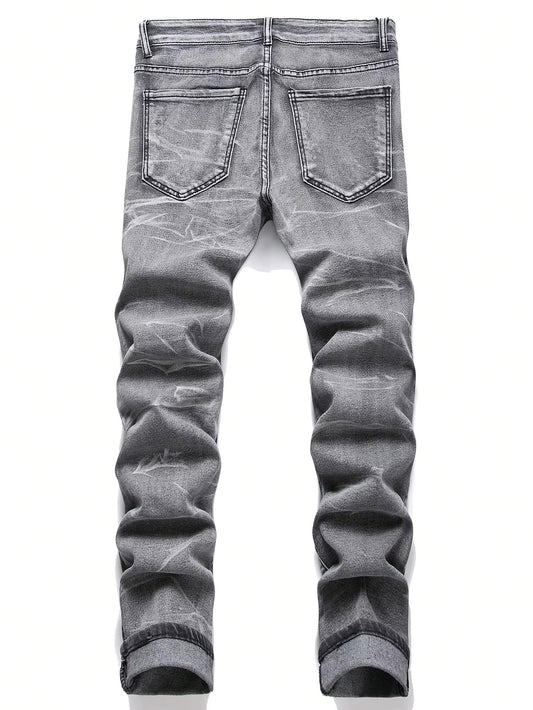 Silver Patch Denim