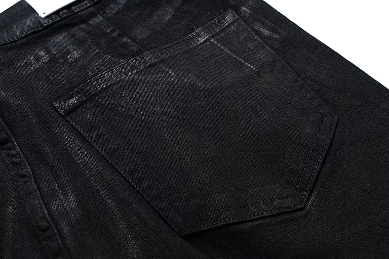 Oversized Black Denim
