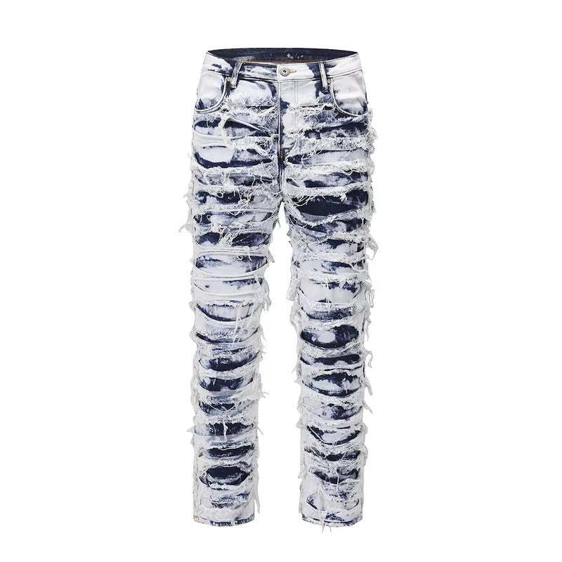 Azure Distressed Denim