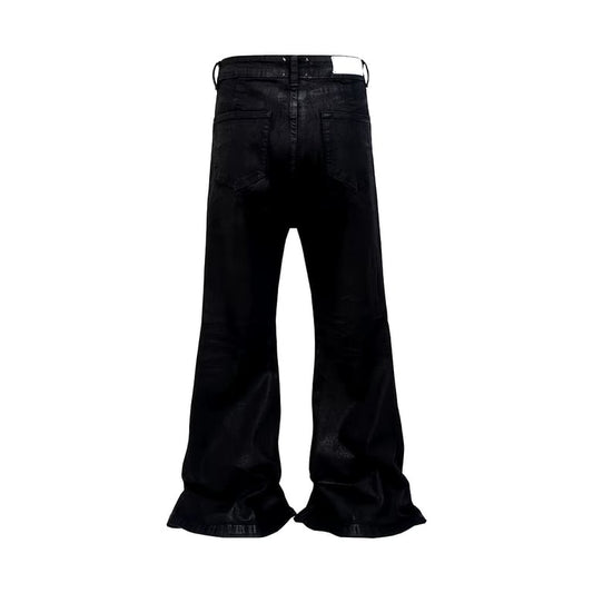 Übergroßer schwarzer Denim