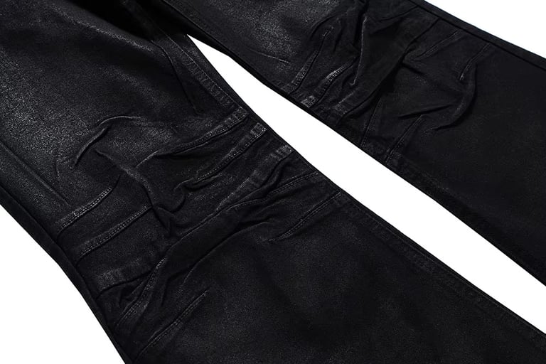 Oversized Black Denim