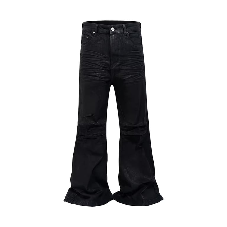 Oversized Black Denim