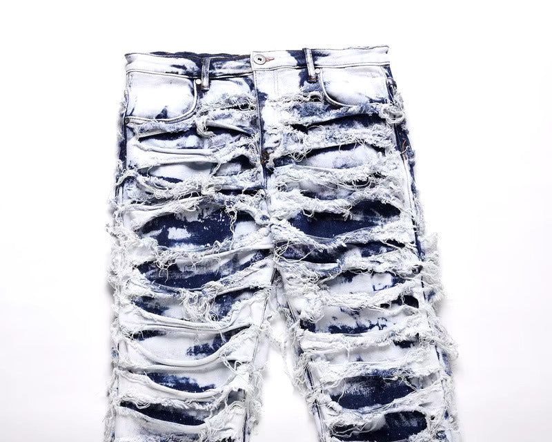 Azure Distressed Denim