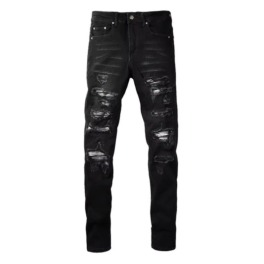 Noir Ripped Denim