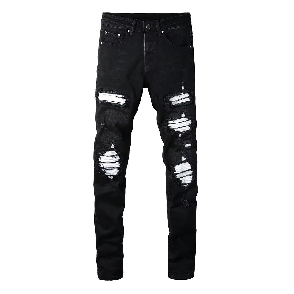 White Patch Denim