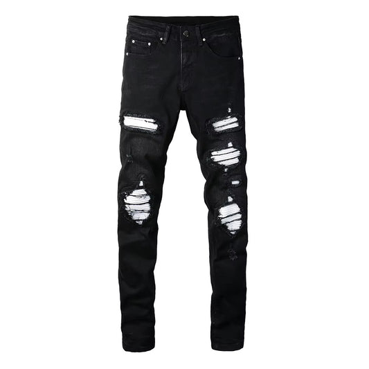 White Patch Denim