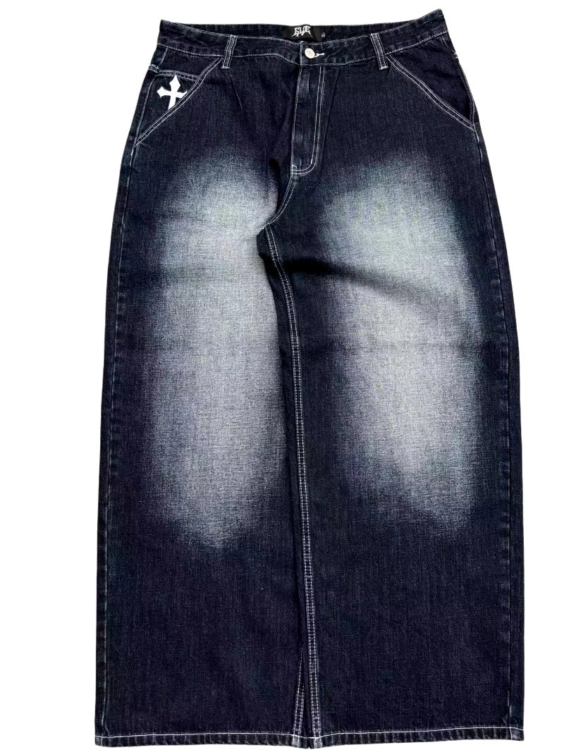 Cross Baggy Denim