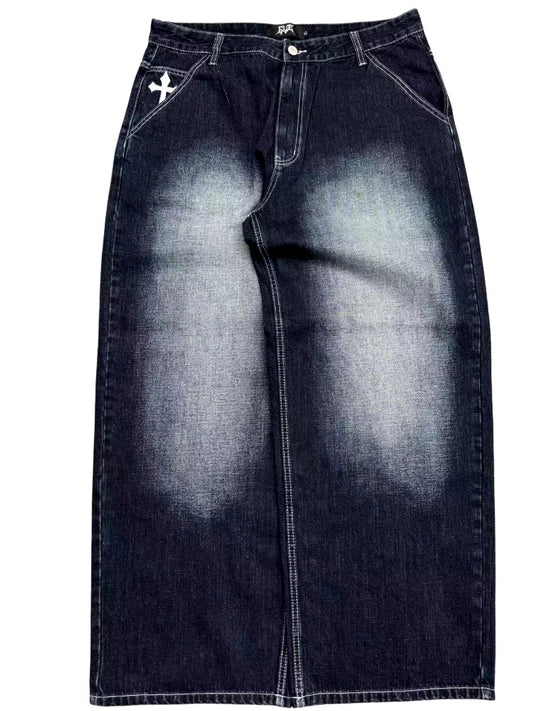 Cross Baggy Denim