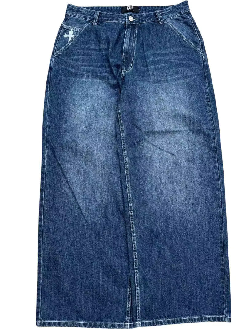 Cross Baggy Denim